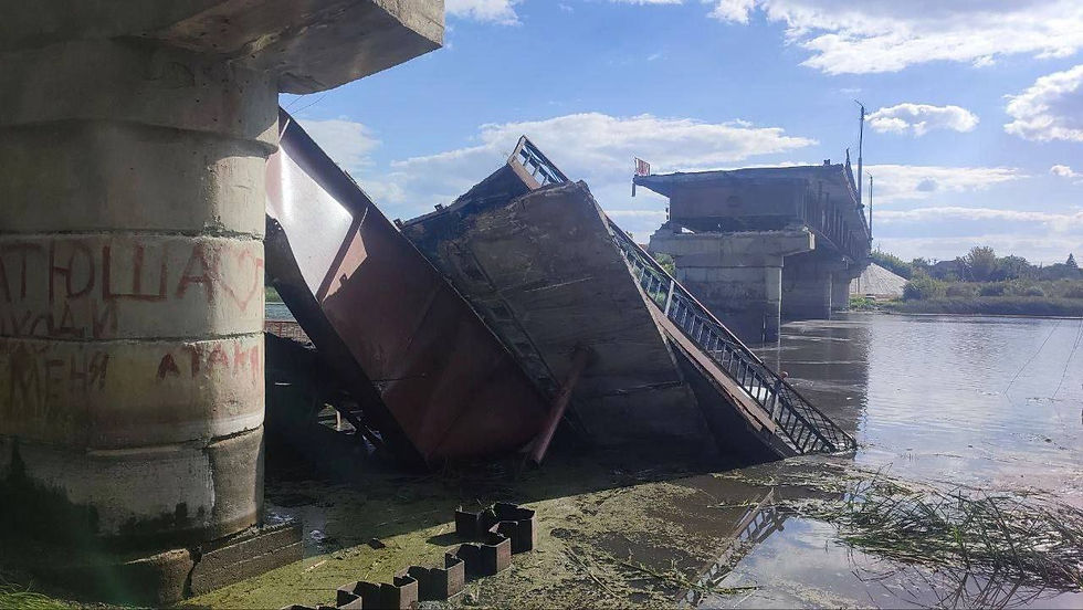 ВСУ разрушили мост в Глушковском районе Курской области