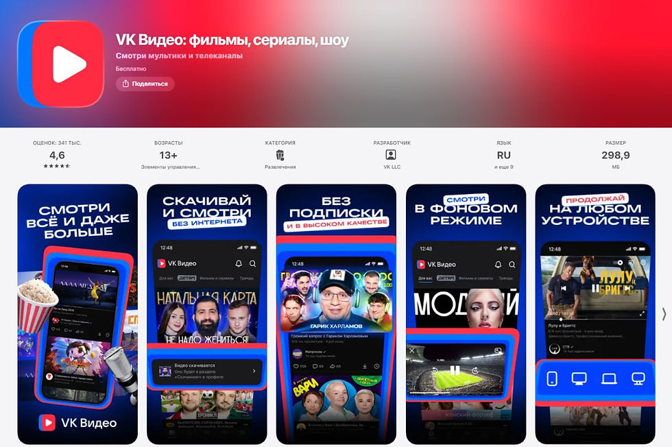 VK Видео за миллиарды: власти России тратят колоссальные деньги на "национальный YouTube"