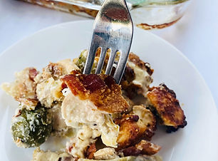 Low Carb Chicken, Bacon & Ranch Casserole