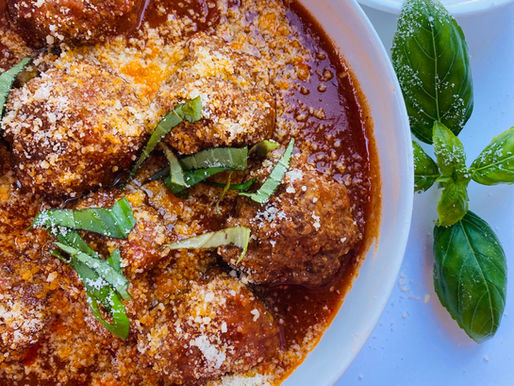 Homemade Marinara & Meatballs