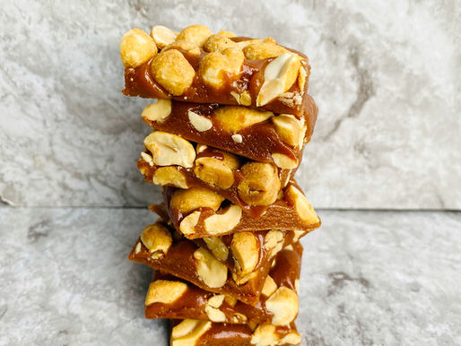 Keto Salted Peanut Chewy Dairy Free Caramel