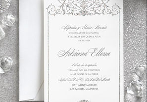 Bella Quinceanera Invitations