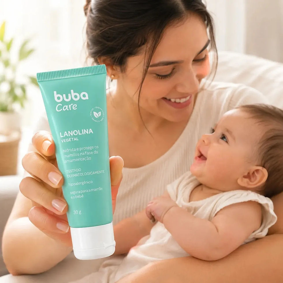 Miniatura: Lanolina Vegetal 30g Pomada Para Mamilos - Buba Care