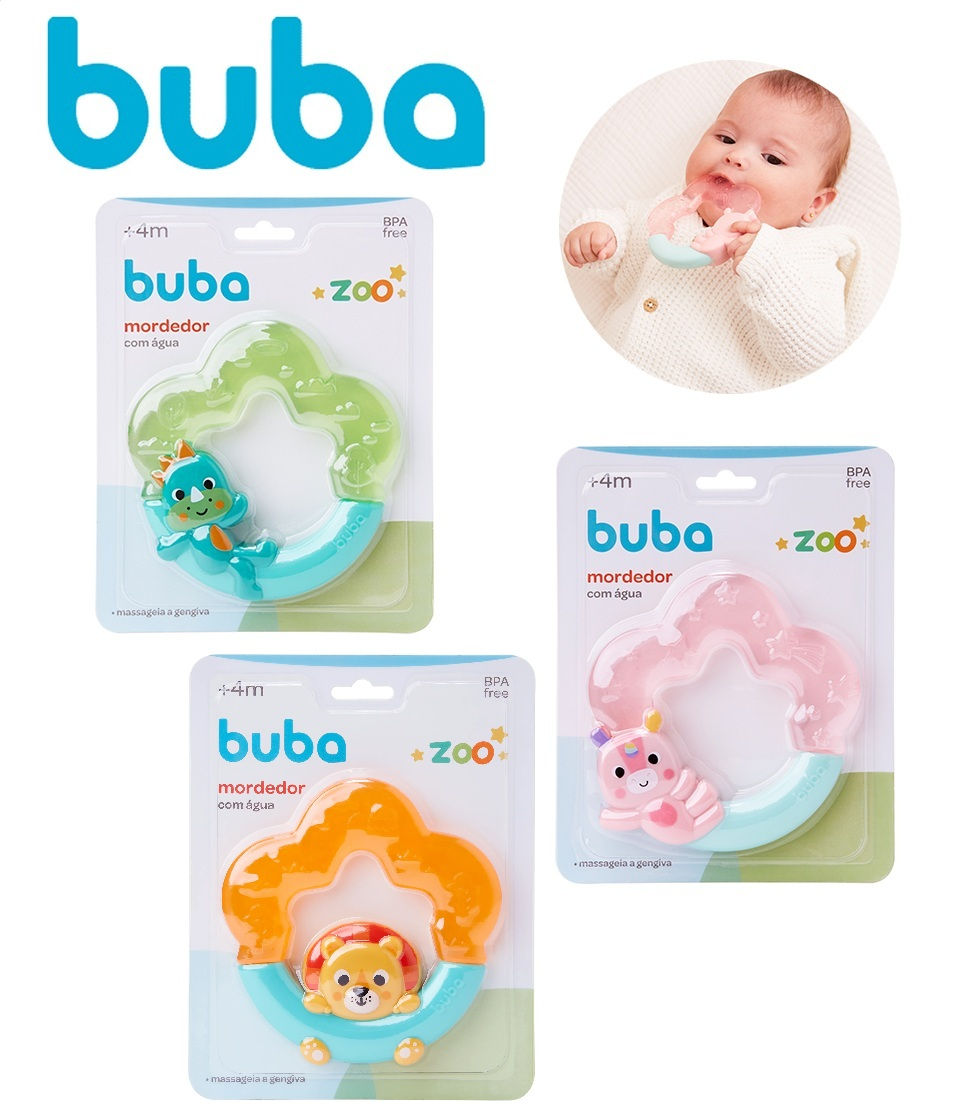 Mordedor com Água Zoo - Buba (4m+)