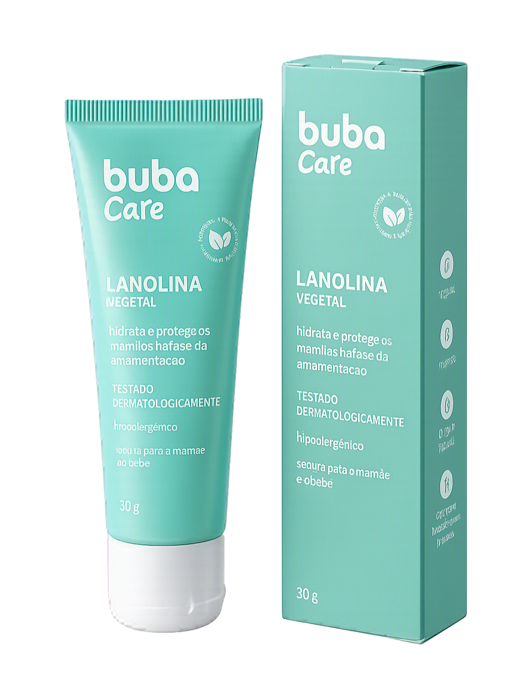 Lanolina Vegetal 30g Pomada Para Mamilos - Buba Care