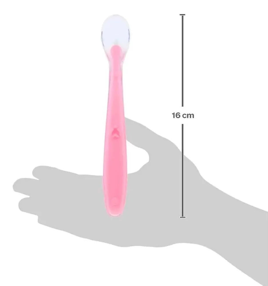 Miniatura: Colher em Silicone Infantil +6 Meses - Buba