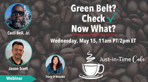 Green Belt? Check - Now What?, with Cecil Bell and Jason Scott