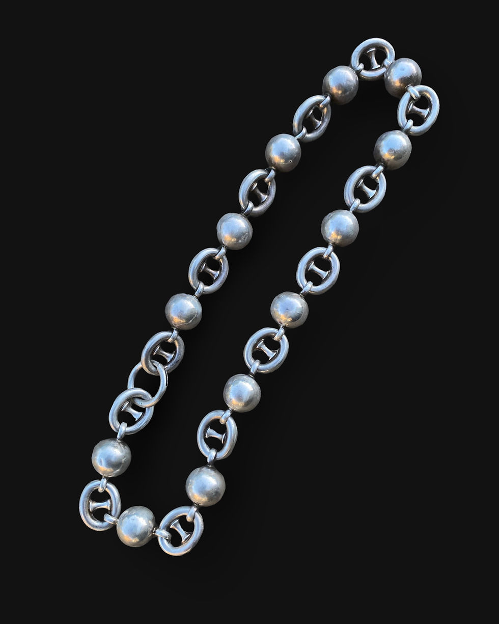 Thumbnail: Antique Mariner And Ball Chain 