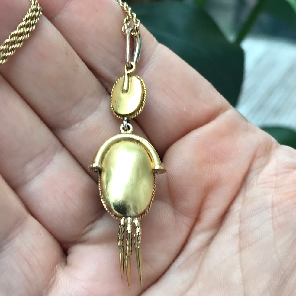 Thumbnail: Victorian Fly Pendant 