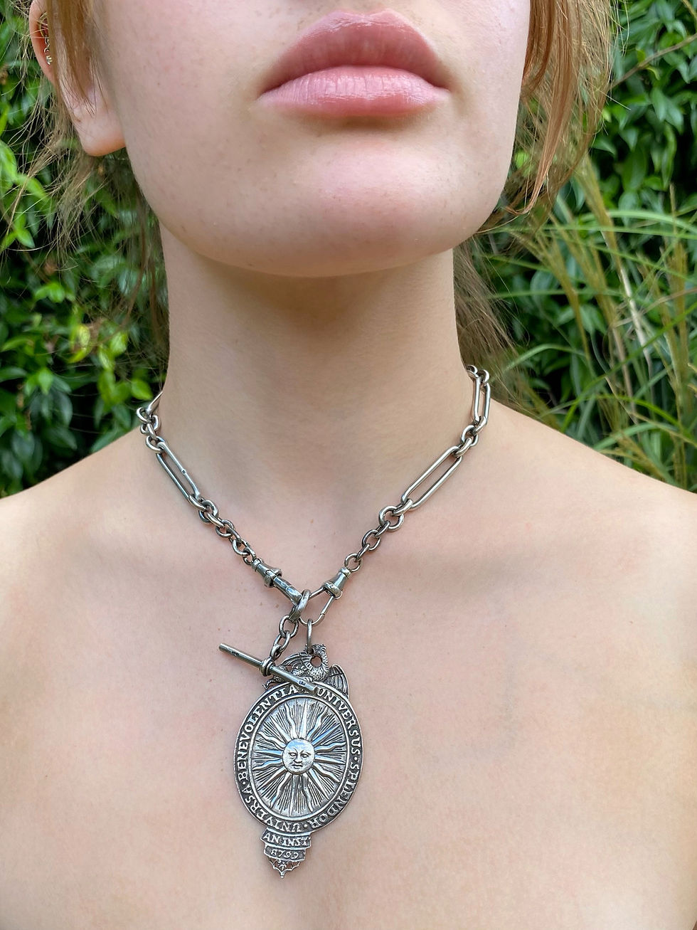 Thumbnail: Rare Silver Pendant - The Ancient Noble Order of the Gormogons