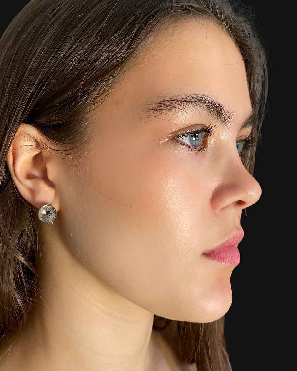 Thumbnail: Antique Paste Earrings 