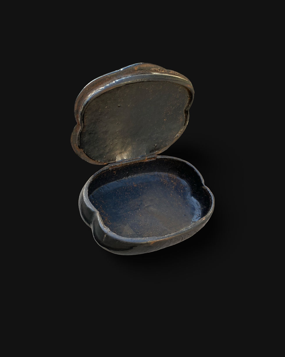 Thumbnail: Rare Georgian Cat Snuff Box