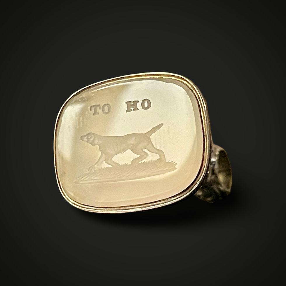 Thumbnail: Georgian Seal With Hound 