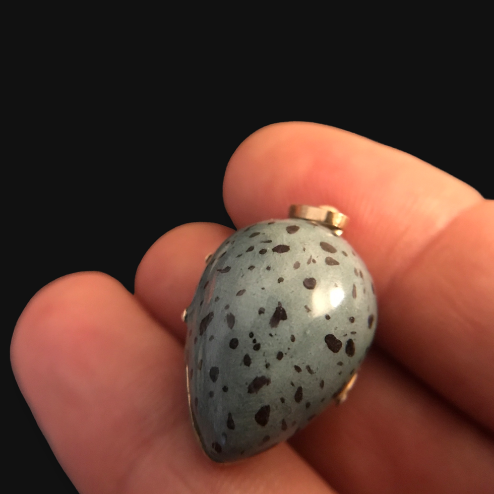 Thumbnail: Rare Victorian Enamel Egg Locket 