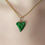Thumbnail: Giuliano Green Enamel Witches Heart