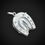 Thumbnail: Victorian Silver Horseshoe Locket 