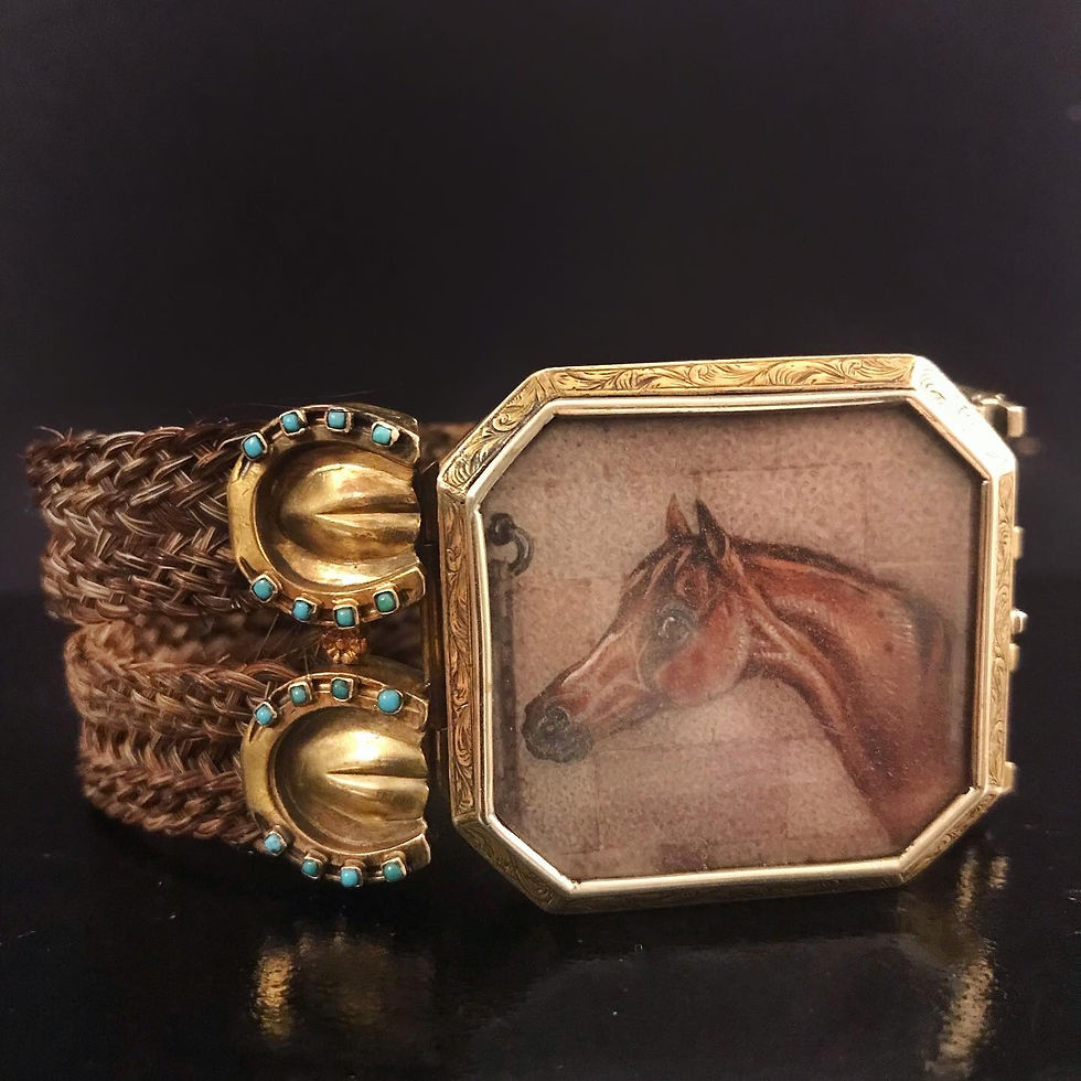 Thumbnail: Epsom Derby Winner Horse Bracelet Circa 1880 Bend Or