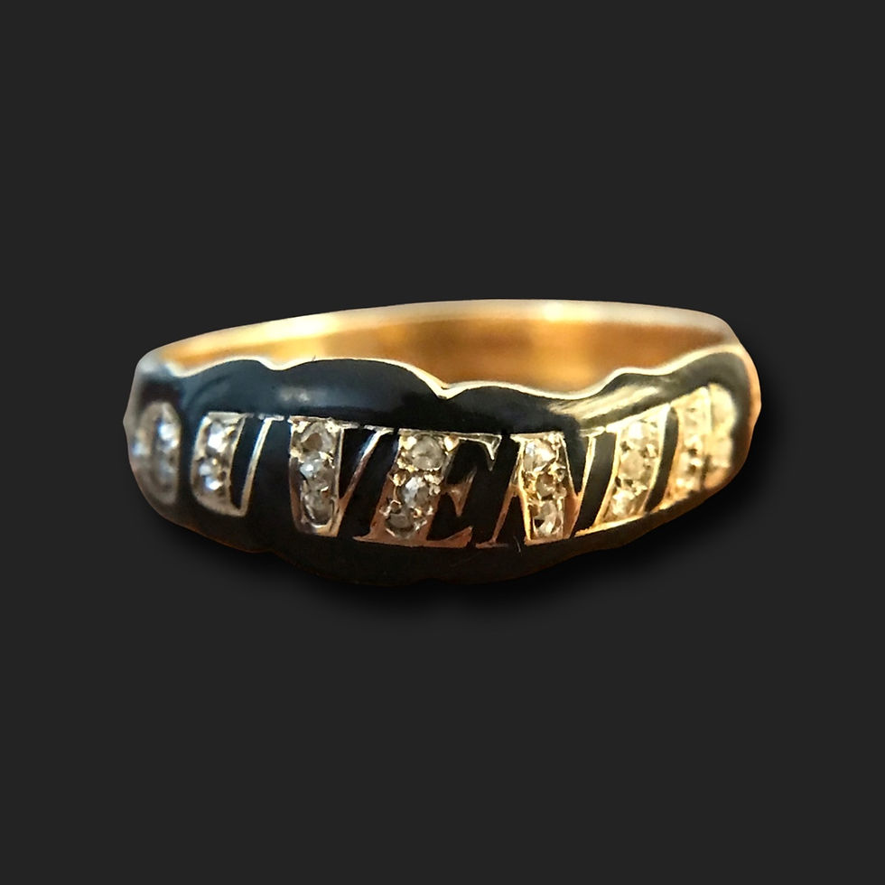 Thumbnail: FOR EMILY Victorian Souvenir Ring 1 of 4 