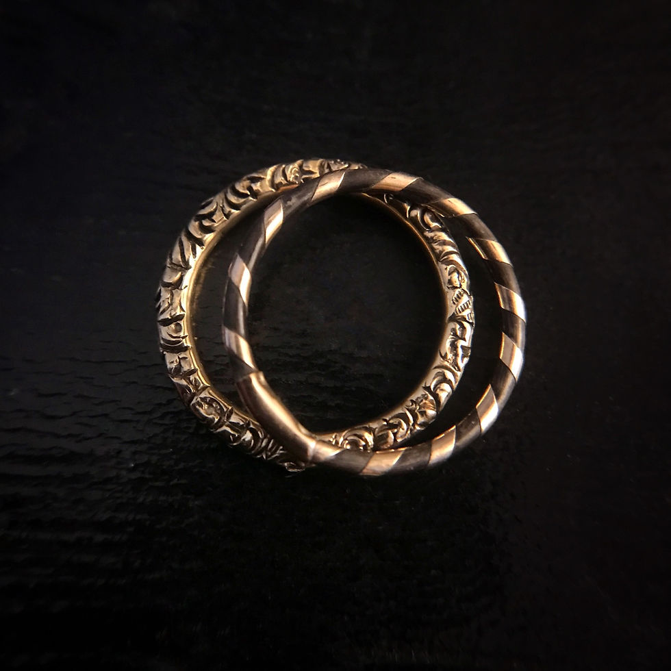 Thumbnail: Georgian 15 Carat Split Ring
