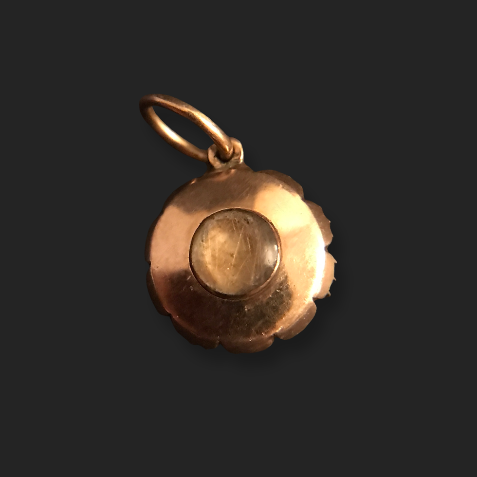 Thumbnail: Mini Georgian Pearl Locket