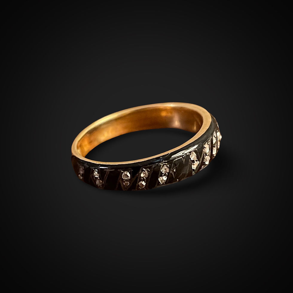 Thumbnail: Victorian Diamond ‘In Memory Of’ Band 