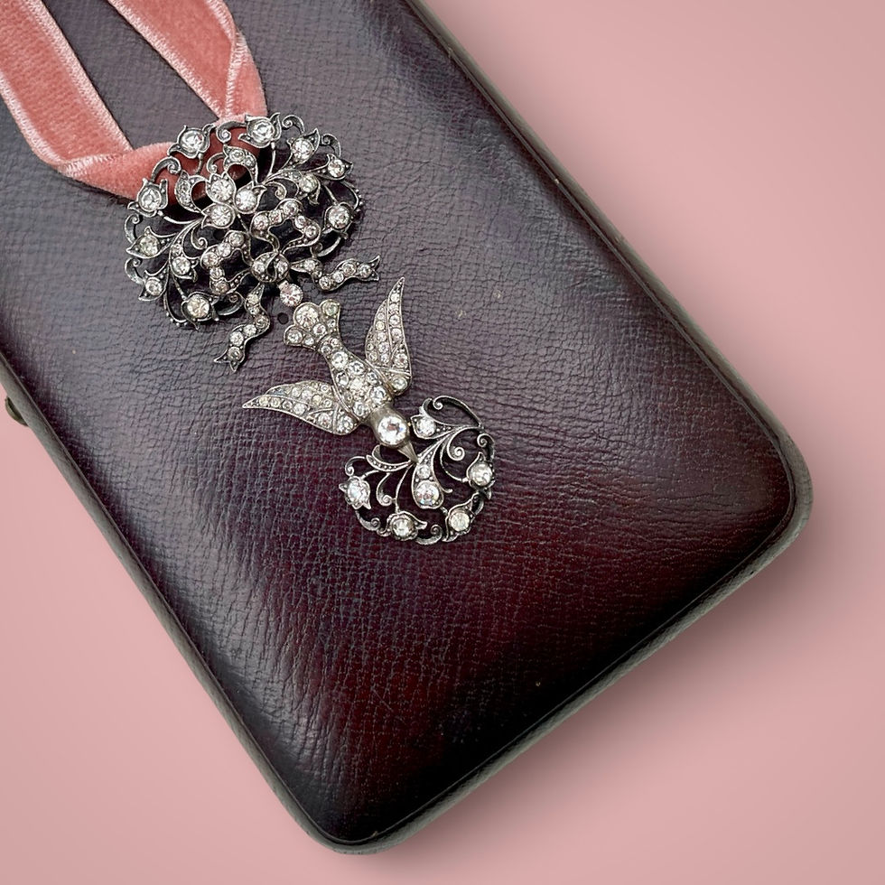 Thumbnail: Early/Mid 19th Century Saint Esprit Dove Pendant