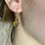 Thumbnail: Victorian Citrine Pendant Snake Earrings