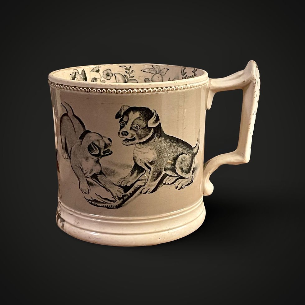 Thumbnail: Mid 19th Century Staffordshire Transferware Mug 