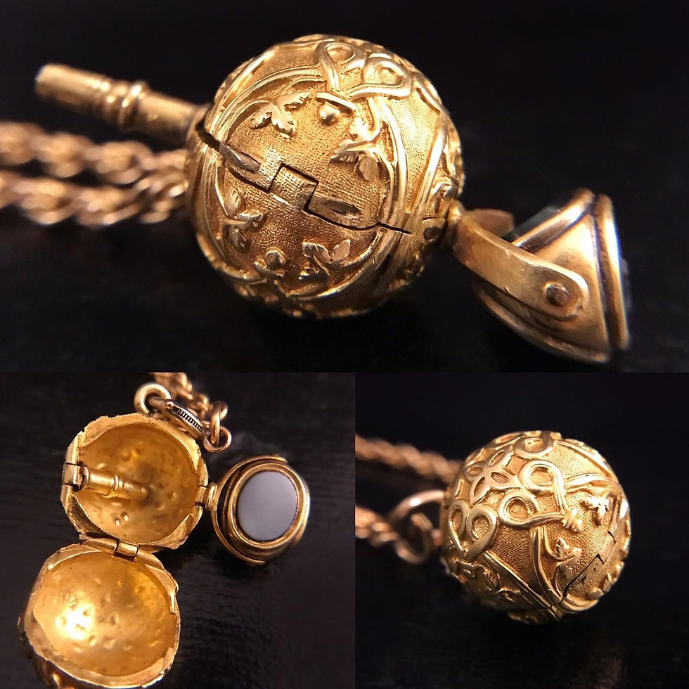 Thumbnail: FOR  K Antique High Carat Spinner And Watch Key Orb 