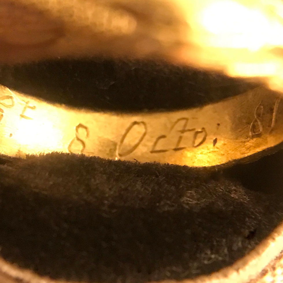 Thumbnail: Memento Mori Skull Ring 