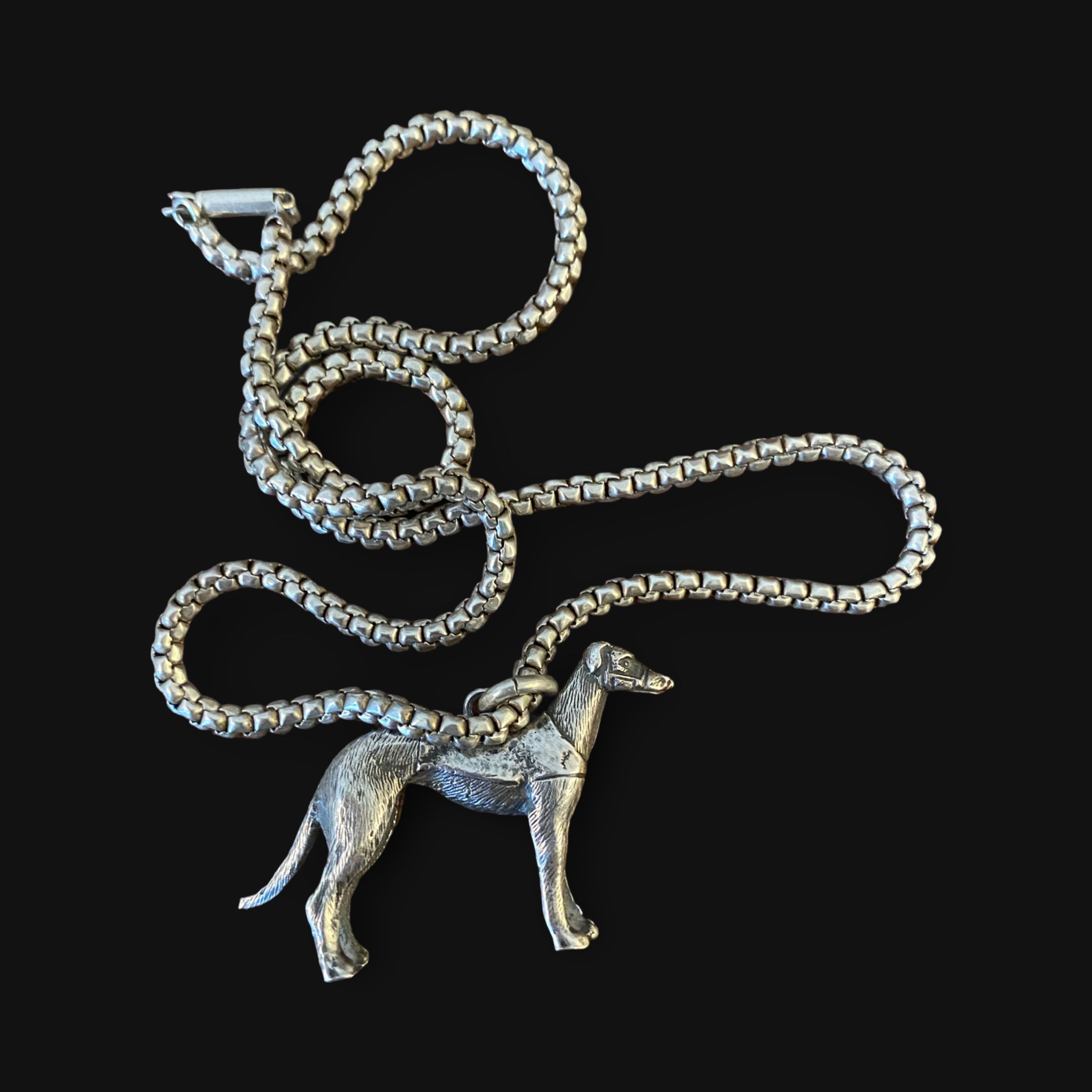 Antique Silver Fancy Link Chain 