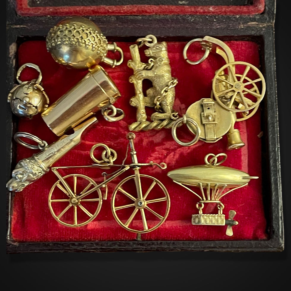 Thumbnail: Antique 9 Carat Vessel Charm 