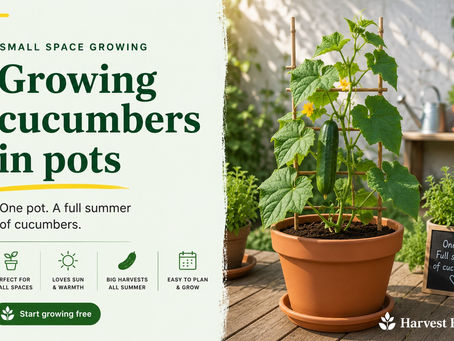 Growing Cucumbers in Pots: Everything You Need for a Real Harvest