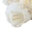 Thumbnail: Personalised Plush Soft Toy Teddy White with Yellow Organza Bow