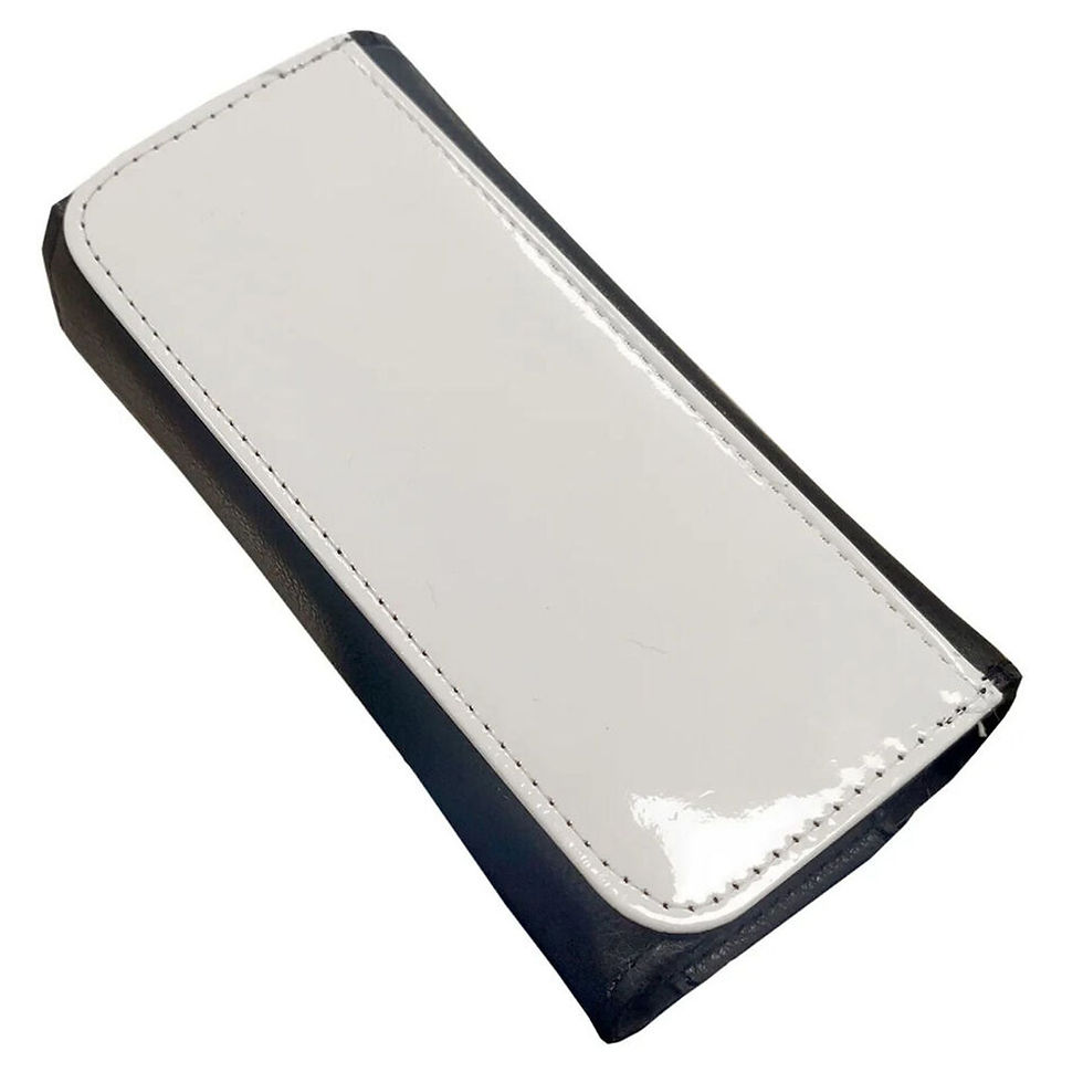 Thumbnail: Personalised Own Photo PU Faux Leather Kids Adults Glasses Sunglasses Case