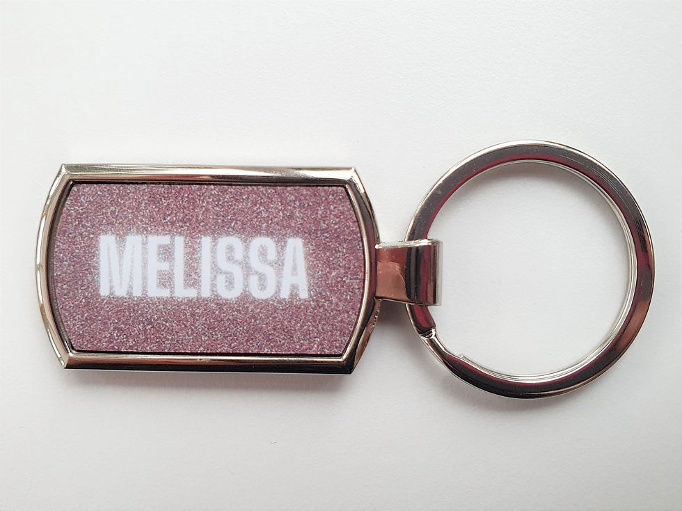 Thumbnail: Personalised Name Keyring