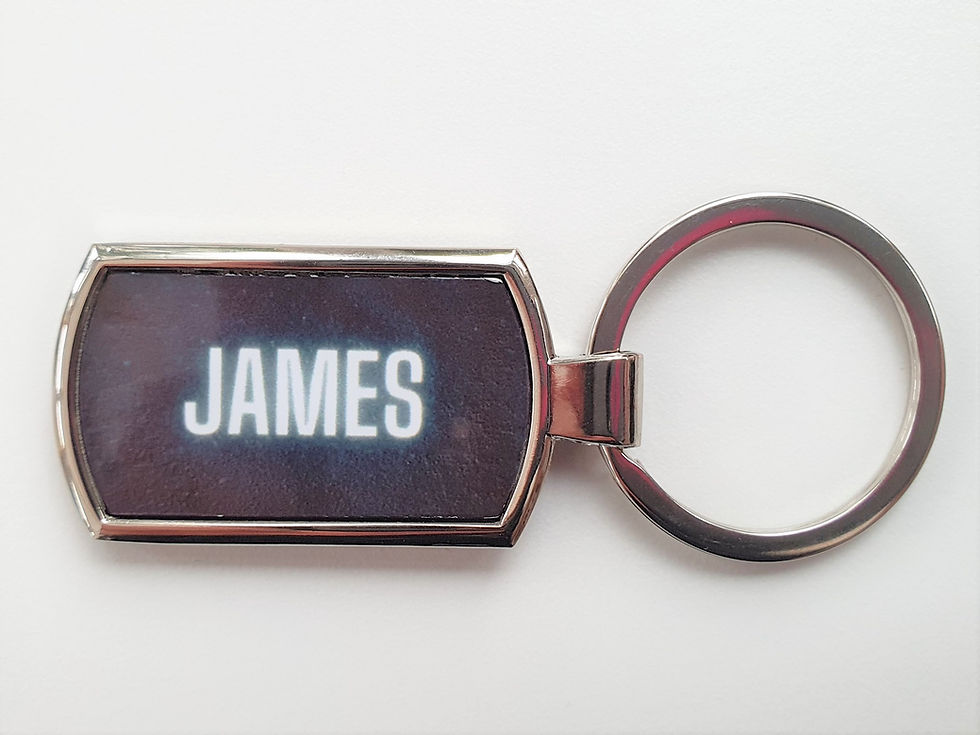 Thumbnail: Personalised Name Keyring