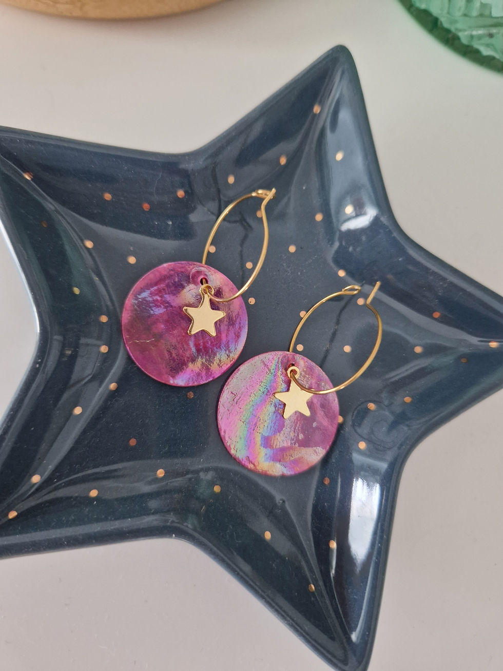Miniature : Nacrée rose star