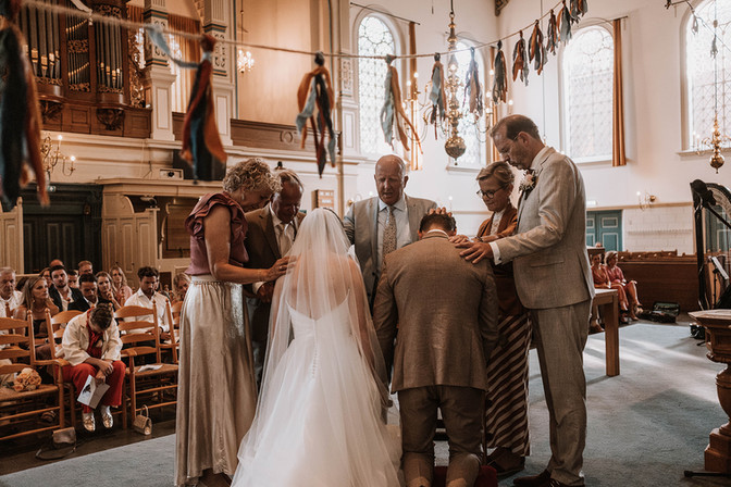 trouwdienst bij de plantage kerk Zwolle