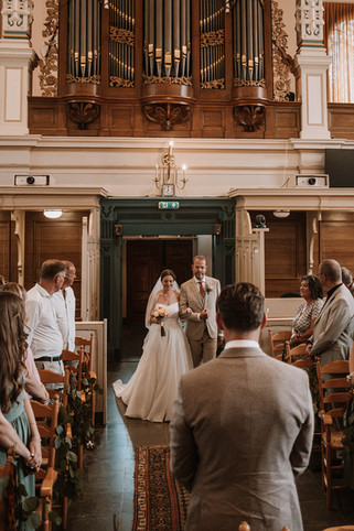 trouwdienst bij de plantage kerk Zwolle