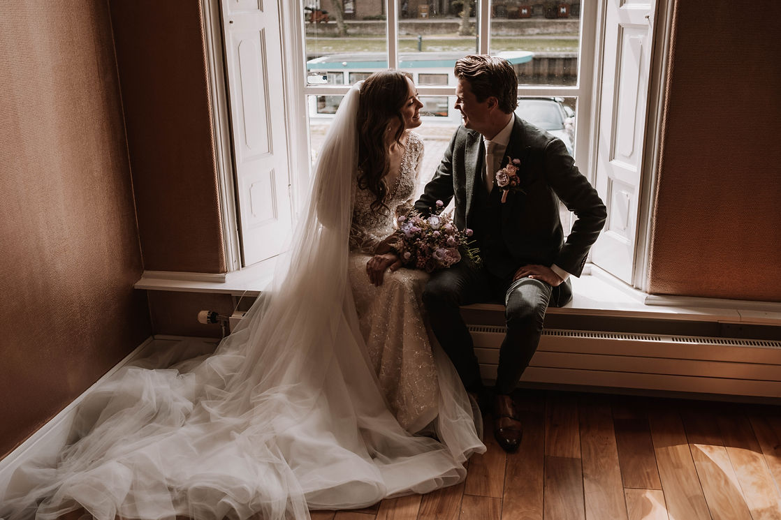 Trouwfotografie Zwolle Gracht