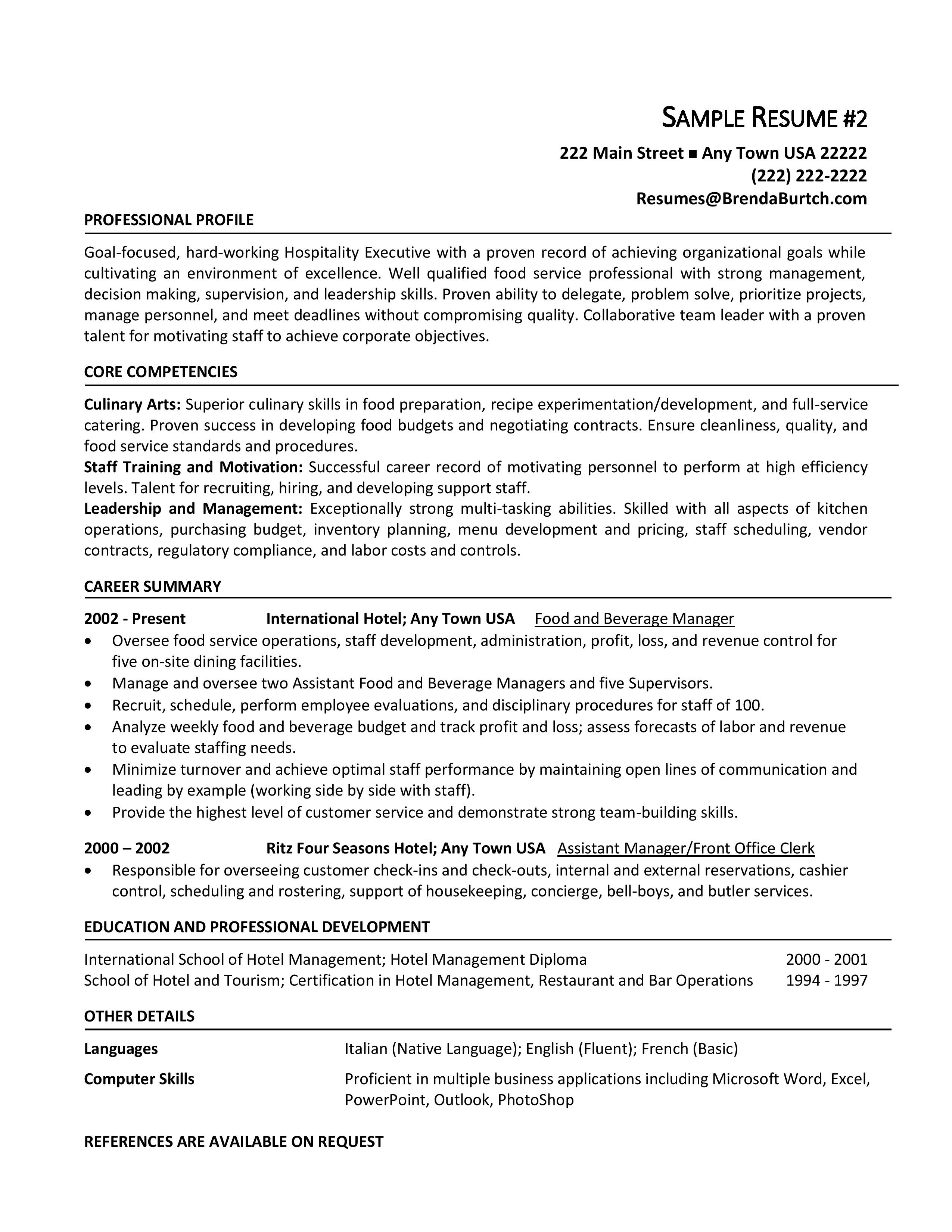 professional resume review service