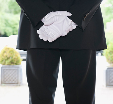 Close up of Valet
