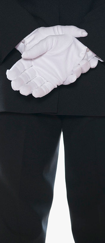 Close up of Valet