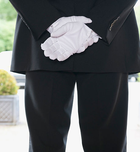 Close up of Valet