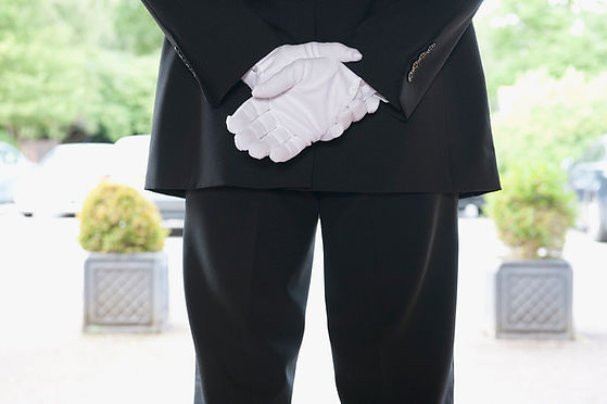 Close up of Valet