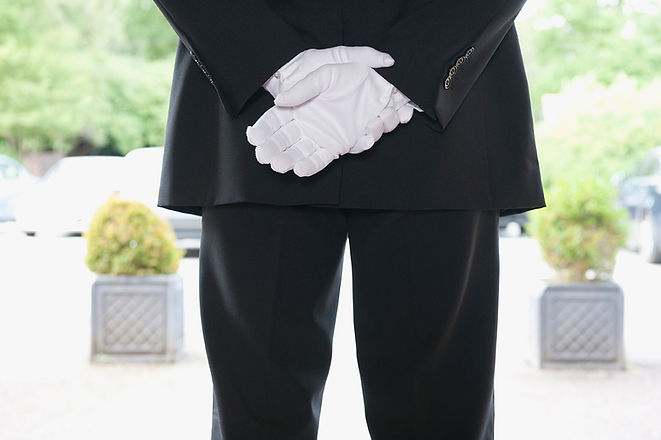 Close up of Valet
