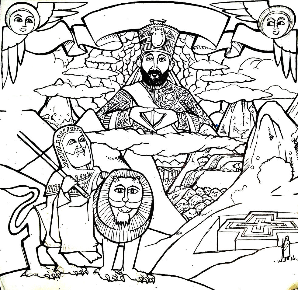 Abugida CD Cover sketch