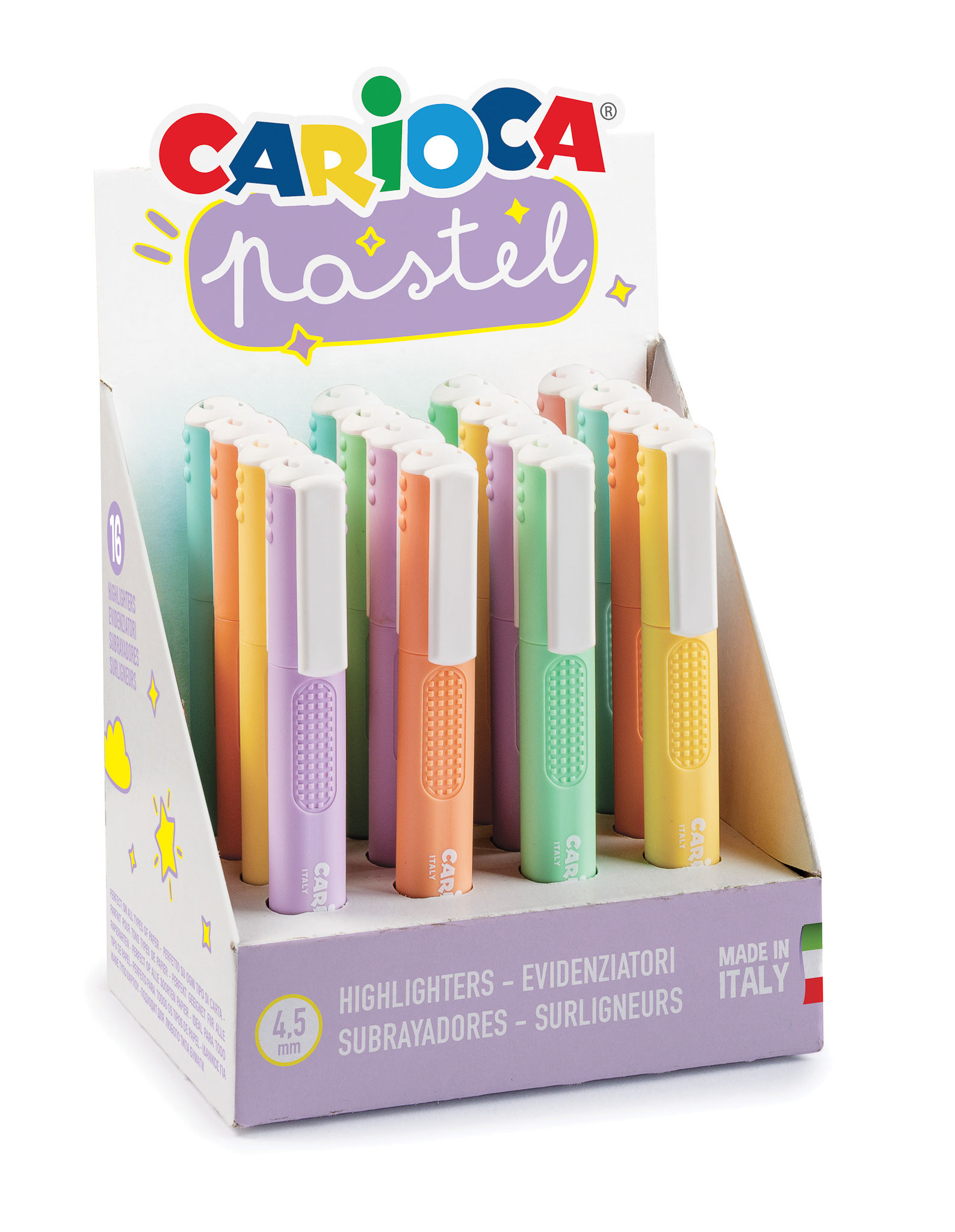 Carioca Pastel Renk İşaretleme Kalemi 16'lı