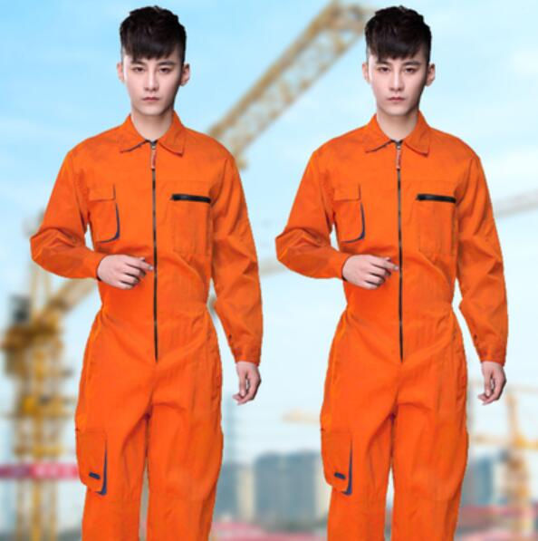 Thumbnail: Men's Long-Sleeves Overalls Overalls Zipper Pocket Jumpsuit Jumpsuit Fashion Lab